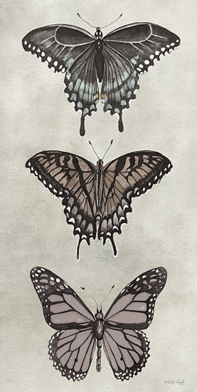 Cindy Jacobs CIN3729 - CIN3729 - Antique Butterflies II - 9x18 Butterflies, Trio of Butterflies, Nature from Penny Lane
