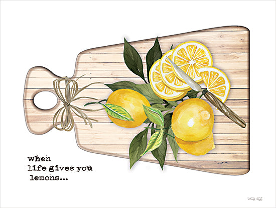 Cindy Jacobs CIN3791 - CIN3791 - When Life Gives You Lemons - 16x12 Kitchen, Inspirational, When Life Gives You Lemons, Typography, Signs, Textual Art, Lemons, Fruit, Motivational, Cottage/Country from Penny Lane