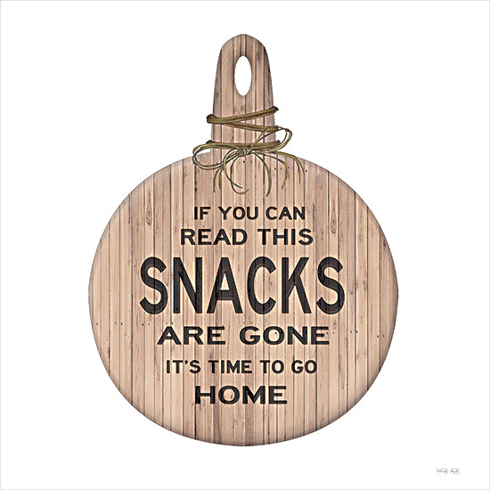 Cindy Jacobs CIN3793 - CIN3793 - Snacks are Gone - 12x12 Kitchen, Humor, Snacks are Gone It's Time to Go Home, Typography, Signs, Textual Art, Cutting  from Penny Lane