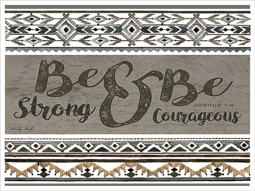 Cindy Jacobs CIN381 - Be Strong & Be Courageous - Inspirational, Pattern, Tween from Penny Lane Publishing