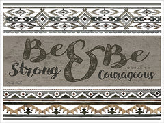 CIN381 - Be Strong & Be Courageous - 16x12