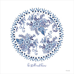 CIN3850 - Chinoiserie Be Still and Know - 12x12