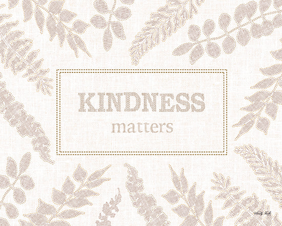 Cindy Jacobs CIN3886 - CIN3886 - Kindness Matters - 16x12 Inspirational, Kindness Matters, Typography, Signs, Textual Art, Greenery, Neutral Palette from Penny Lane