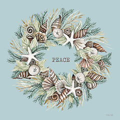 CIN3949 - Peace Coastal Wreath - 12x12