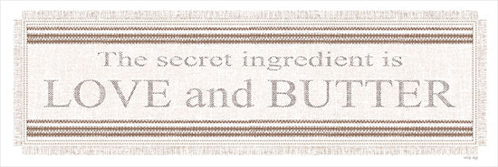 Cindy Jacobs CIN3976 - CIN3976 - The Secret Ingredient - 18x6 Humor, The Secret Ingredient, Typography, Signs, Textual Art, Kitchen, Neutral Palette from Penny Lane