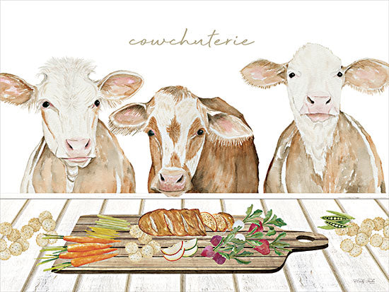 Cindy Jacobs CIN4055 - CIN4055 - Cowcuterie - 16x12 Humor, Kitchen, Cowcuterie, Cow, Appetizers, Food, Snacks, Charcuterie Board, Crackers, Vegetables from Penny Lane