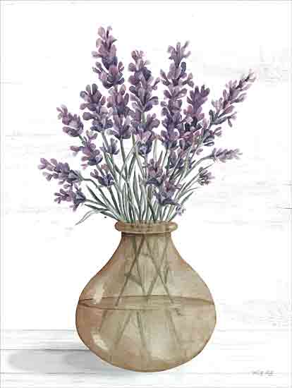 Cindy Jacobs CIN4066 - CIN4066 - Honeybloom Lavender II - 12x16 Still Life, Lavender, Copper Color, Glass Jar, Plaid, Herbs, French Country from Penny Lane