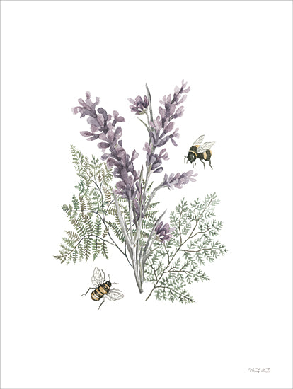 Cindy Jacobs CIN4081 - CIN4081 - Lavender Botanical - 12x16 Lavender, Greenery, Bees, Botanical, Herbs from Penny Lane