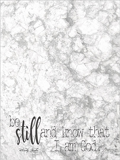 Cindy Jacobs CIN794 - Be Still - Granite, Religious, Inspirational, Signs from Penny Lane Publishing