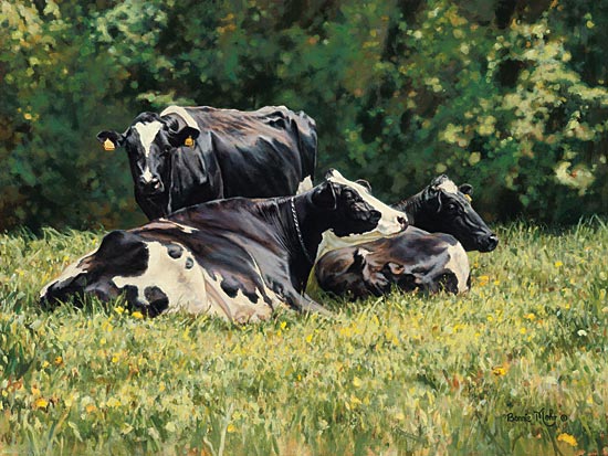 Bonnie Mohr COW211 - The Beautiful Cow - Cows, Pasture, Trees  from Penny Lane Publishing