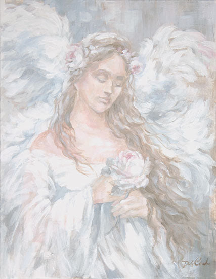 Debi Coules DC118 - DC118 - Love - 12x16 Angel, Flower, Love, Religious, Woman from Penny Lane