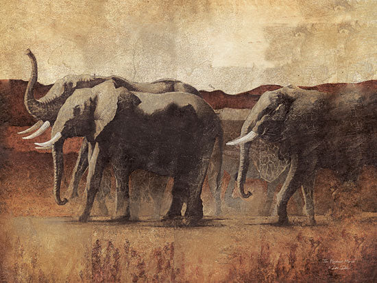 Dee Dee DD1466 - The Elephant March - Elephant, Landscape from Penny Lane Publishing