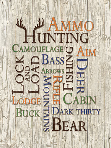 Dee Dee DD1620 - Hunting Words - Hunting Words, Icons, Typography, Signs from Penny Lane Publishing