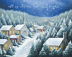 DD1679LIC - All is Calm Town at Christmas - 0