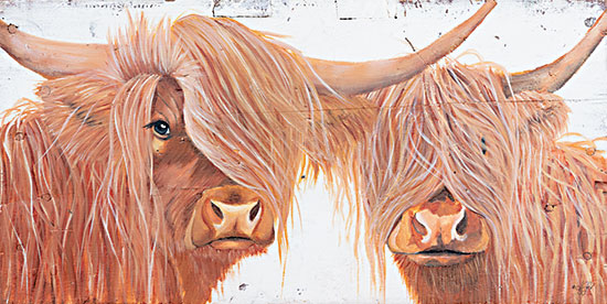 Diane Fifer DF168 - DF168 - Highland Pair - 20x8 Cows, Highland Cows, Farm Animals from Penny Lane