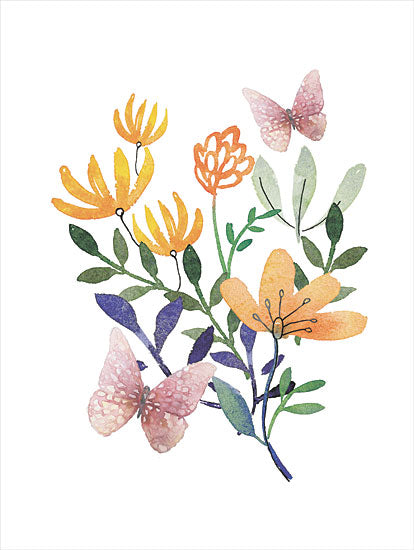 Dogwood Portfolio DOG132 - Grow Beautifully Beehive - 12x16 Butterflies, Flowers, Yellow Flowers from Penny Lane
