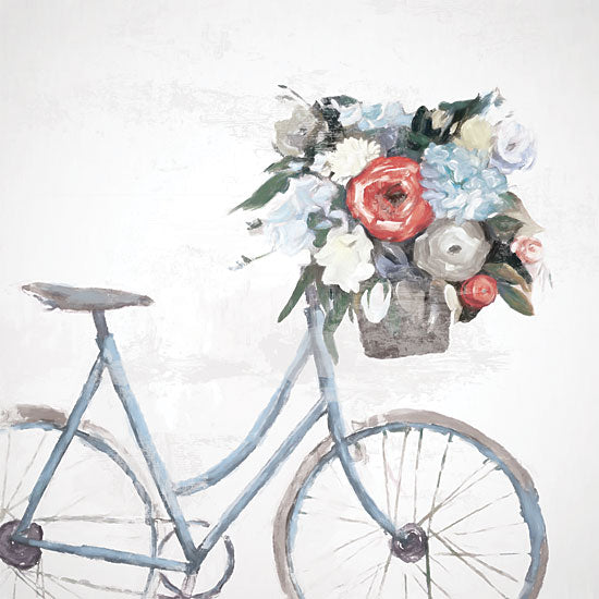 Dogwood Portfolio DOG148 - DOG148 - Bicycle Reflections - 12x12 Bicycle, Bike, Flowers, Flowers in Basket from Penny Lane