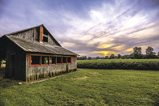 Donnie Quillen DQ112 - A Summer Sunset I - Barn, Landscape from Penny Lane Publishing