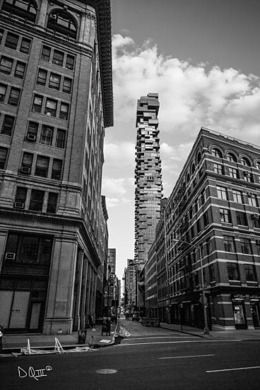 Donnie Quillen DQ152 - DQ152 - Puzzling - 12x18 Photography, Black & White, Buildings, Downtown from Penny Lane