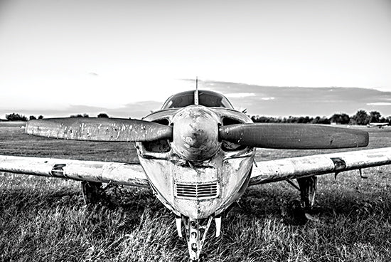 Donnie Quillen DQ162 - DQ162 - Last Flight II   - 18x12 Airplane, Black & White, Photography, Masculine from Penny Lane