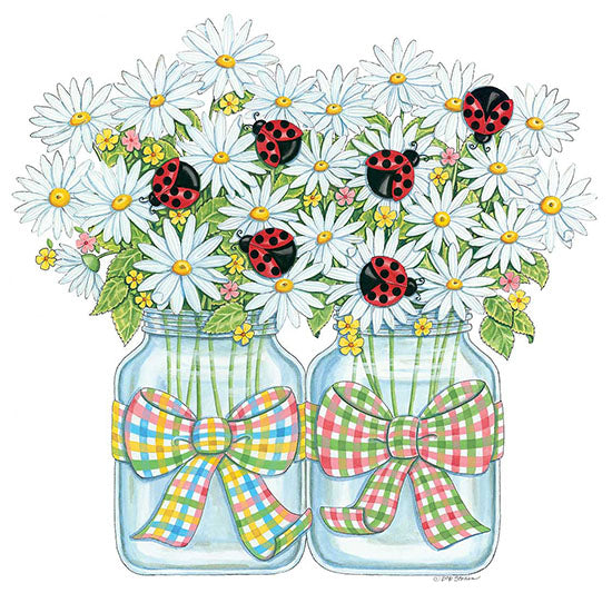 Deb Strain Licensing DS1928 - DS1928 - Double Daisies & Ladybugs - 0  from Penny Lane