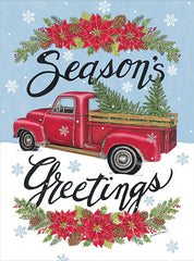 DS1982 - Greetings Pickup Truck - 12x16
