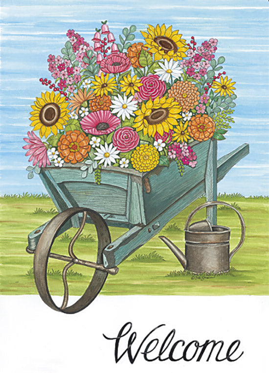 Deb Strain Licensing DS2000 - DS2000 - Welcome Wheelbarrow - 0  from Penny Lane