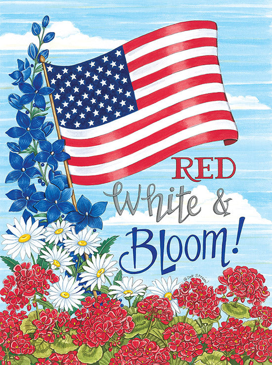 Deb Strain Licensing DS2012 - DS2012 - Red, White & Bloom! - 0  from Penny Lane