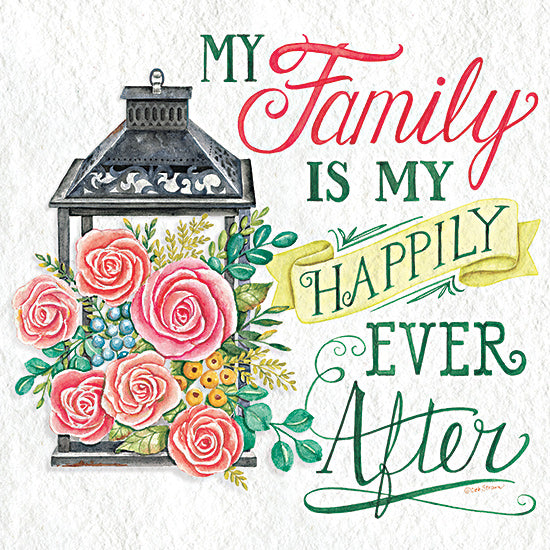 Deb Strain DS2031 - DS2031 - Happily Ever After - 12x12 Family, Happily Ever After, Lantern, Flowers, Calligraphy, Signs from Penny Lane