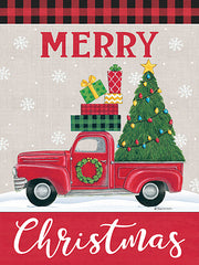 DS2038 - Christmas Tree Truck - 12x16