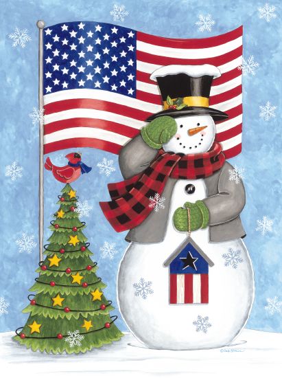 Deb Strain Licensing DS2069LIC - DS2069LIC - Patriotic Snowman - 0  from Penny Lane