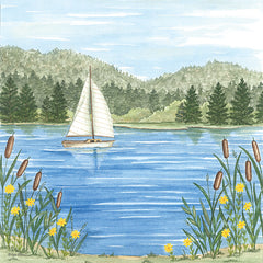 DS2271 - Sailboat on the Lake - 12x12