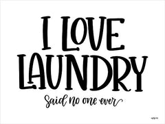 DUST1020 - I Love Laundry - 16x12