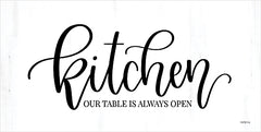 DUST1045 - Kitchen - Our Table is Always Open - 18x9
