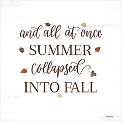 DUST1058 - Summer Collapsed Into Fall - 12x12