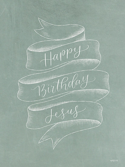 Imperfect Dust DUST1101 - DUST1101 - Happy Birthday Jesus Banner - 12x16 Christmas, Birthdays, Happy Birthday Jesus, Banner, Typography, Signs, Textual Art, Blue & White, Winter from Penny Lane