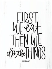 DUST210 - First We Eat     - 12x16