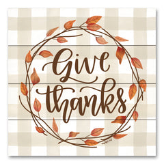 DUST316PAL - Give Thanks Fall Wreath    - 12x12