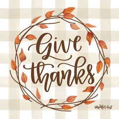 DUST316 - Give Thanks Fall Wreath    - 12x12