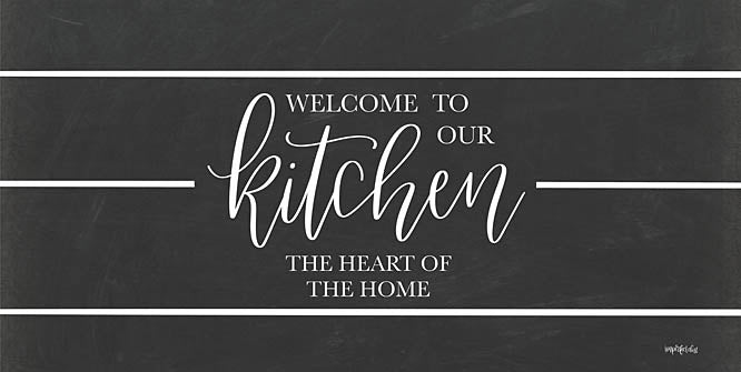 Imperfect Dust DUST548 - DUST548 - Welcome to Our Kitchen    - 18x9 Signs, Typography, Welcome to Our Kitchen from Penny Lane