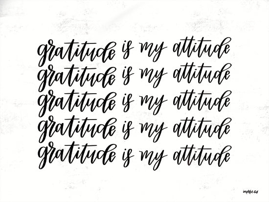 Imperfect Dust DUST621 - DUST621 - Gratitude is My Attitude  - 16x12 Gratitude, Attitude, Repeat, Motivational, Signs from Penny Lane