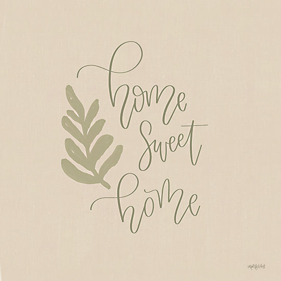 Imperfect Dust DUST665 - DUST665 - Home Sweet Home - 12x12 Home Sweet Home, Greenery, Calligraphy, Signs from Penny Lane