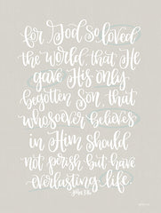 DUST711 - John 3:16 - 12x16