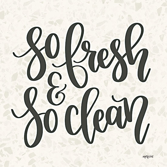 Imperfect Dust DUST720 - DUST720 - So Fresh & So Clean - 12x12 So Fresh & So Clean, Bath, Bathroom, Signs from Penny Lane