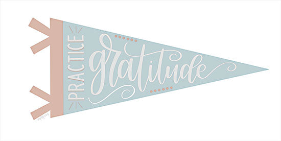 Imperfect Dust DUST734 - DUST734 - Practice Gratitude Pennant - 18x9 Practice Gratitude, Pennant, Tween, Motivational, Signs from Penny Lane