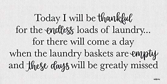 Imperfect Dust DUST828 - DUST828 - Endless Loads of Laundry - 18x9 Endless Loads of Laundry, Laundry, Typography, Whimsical, Signs from Penny Lane