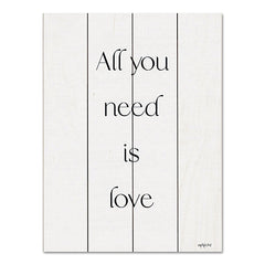 DUST837PAL - All You Need is Love - 12x16