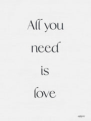DUST837 - All You Need is Love - 12x16