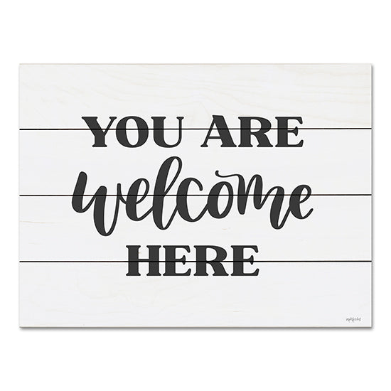 Imperfect Dust DUST927PAL - DUST927PAL - You Are Welcome Here  - 16x12 You Are Welcome Here, Welcome, Typography, Signs from Penny Lane