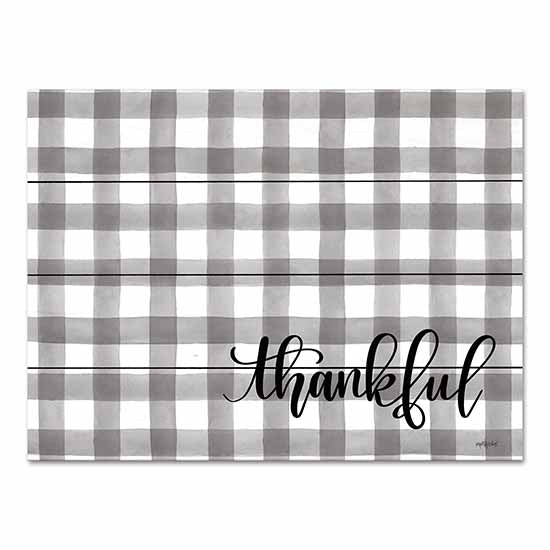 Imperfect Dust DUST933PAL - DUST933PAL - Thankful - 16x12 Thankful, Plaid, Fall, Autumn, Typography, Signs from Penny Lane